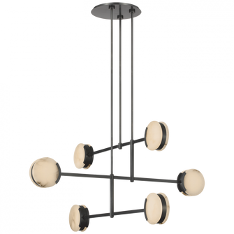 Melange 54'' Multi-Positional Chandelier (279|KW 5609BZ-ALB)