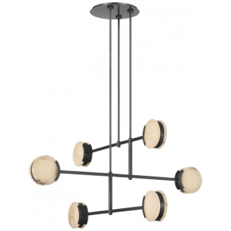 Melange 54'' Multi-Positional Chandelier (279|KW 5609BZ-ALB)