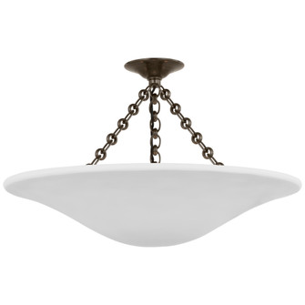 Mollino 24'' Semi-Flush Mount (279|ARN 4427BZ-PW)