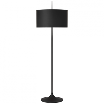 Spinet 62'' Floor Lamp (279|BBL 1303BLK-BLK)