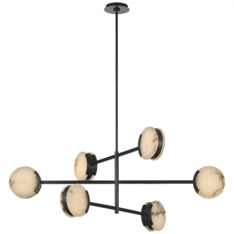 Melange 48'' Multi-Positional Chandelier (279|KW 5607BZ-ALB)