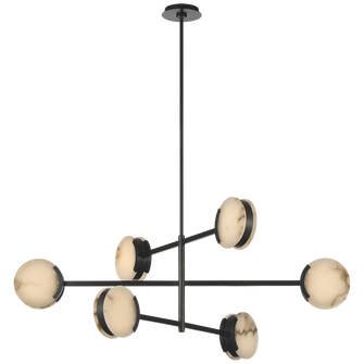Melange 48'' Multi-Positional Chandelier (279|KW 5607BZ-ALB)