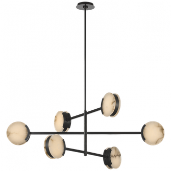 Melange 48'' Multi-Positional Chandelier (279|KW 5607BZ-ALB)