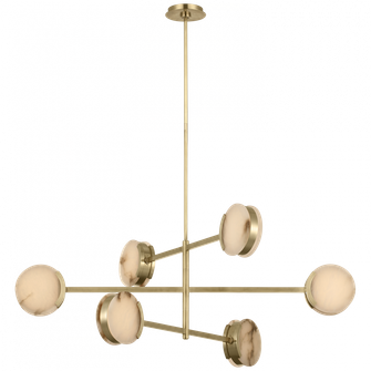 Melange 48'' Multi-Positional Chandelier (279|KW 5607AB-ALB)