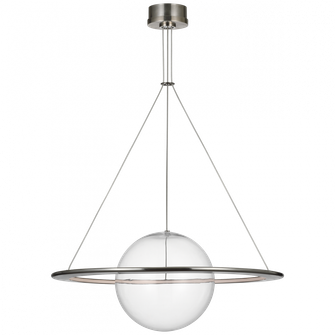 Cosmos 28'' Ring and Orb Chandelier (279|BBL 5167PWT-CG)