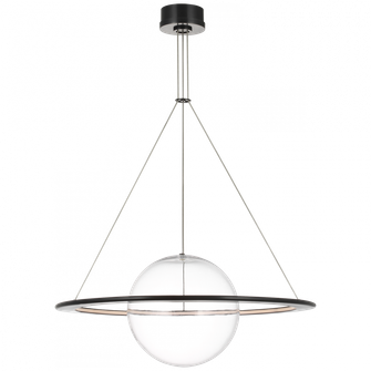 Cosmos 28'' Ring and Orb Chandelier (279|BBL 5167BZ-CG)