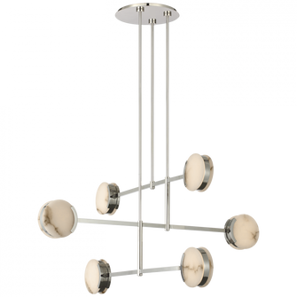 Melange 54'' Multi-Positional Chandelier (279|KW 5609PN-ALB)