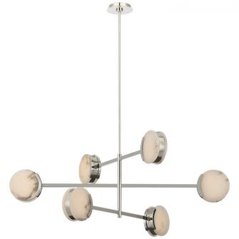 Melange 48'' Multi-Positional Chandelier (279|KW 5607PN-ALB)