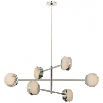 Melange 48'' Multi-Positional Chandelier (279|KW 5607PN-ALB)