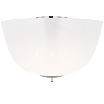 Brisa 16'' Semi-Flush Mount (279|ARN 4232PN-WSG)