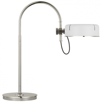 Oso 25'' Arc Table Lamp (279|TOB 3130PN-WHT) Oso 25'' Arc Table Lamp (279|TOB 3130PN-WHT)