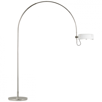 Oso 75'' Arc Reading Floor Lamp (279|TOB 1132PN-WHT)