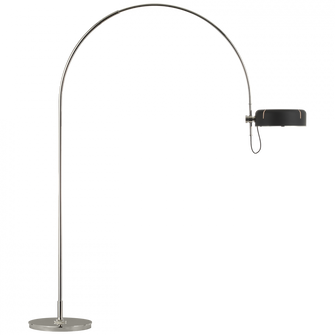 Oso 75'' Arc Reading Floor Lamp (279|TOB 1132PN-BLK)