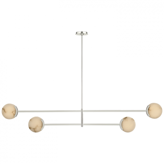 Melange 72'' Multi-Positional Chandelier (279|KW 5608PN-ALB)