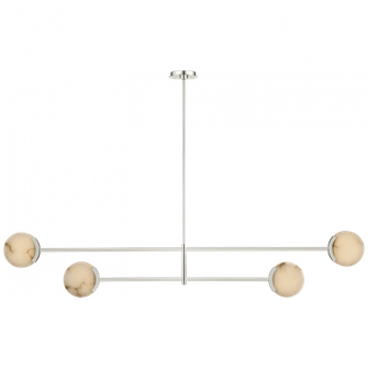 Melange 72'' Multi-Positional Chandelier (279|KW 5608PN-ALB)