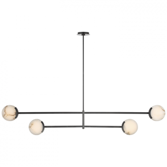 Melange 72'' Multi-Positional Chandelier (279|KW 5608BZ-ALB)