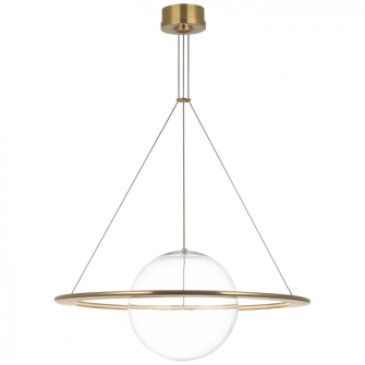 Cosmos 28'' Ring and Orb Chandelier (279|BBL 5167SB-CG)