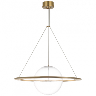 Cosmos 28'' Ring and Orb Chandelier (279|BBL 5167SB-CG)