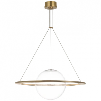 Cosmos 28'' Ring and Orb Chandelier (279|BBL 5167SB-CG)