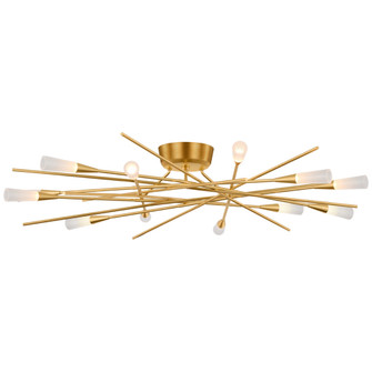 Stellar 40'' Radial Semi-Flush Mount (279|CHC 4607G)