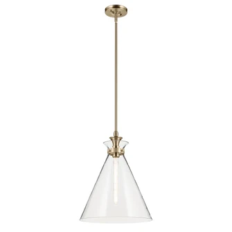 Pendant Medium 1Lt (2|52775CPZCLR)
