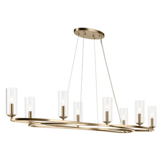 Oval Chandelier 8Lt (2|52772CPZ)