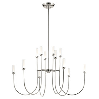 Chandelier Extra Large Multi Tier 12Lt (2|52758PNLED)