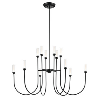 Chandelier Extra Large Multi Tier 12Lt (2|52758BKLED)