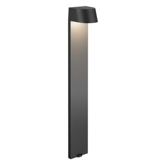 12 Volt 2700K LED 23.6'' Flared Top Path Light in Textured Black (2|16262BKT27)