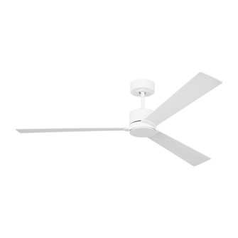 Rozzen Smart 60 Ceiling Fan in Matte White with Matte White Blades (6|3RZSM60RZW)