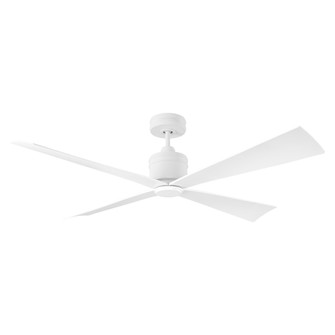 Launceton 56 Ceiling Fan in Matte White with Matte White Blades (6|4LNCR56RZW)