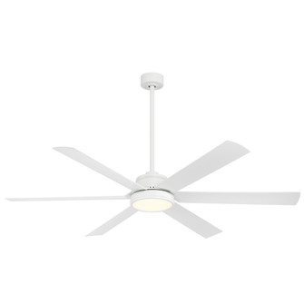 Cairo 65'' LED Smart Indoor/Outdoor Ceiling Fan (39|F897L-WHF)