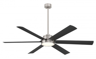 Cairo 65'' LED Smart Indoor/Outdoor Ceiling Fan (39|F897L-BNW/CL)