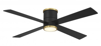 Falco 54'' LED Flush Mount Ceiling Fan (39|F797L-CL/SBR)