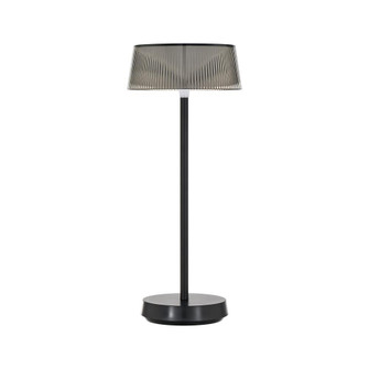TABLE LAMP CRYSTAL 15IN 2700K BK (1357|TL-W251315-27-BK)