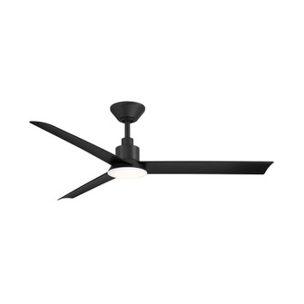 FLAIR 56 MATTE BLACK WITH LUMINAIRE (1357|F-103L-MB)