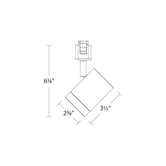 Ocularc 7012 - 5CCT Track Luminaire (1357|J-7012-CS-BK)