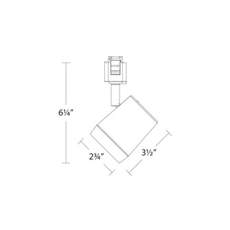 Ocularc 7011 - 5CCT Track Luminaire (1357|J-7011-CS-WT)