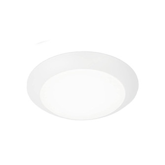 DISC LED FLUSH MOUNT 6IN 15W 5CCT (1357|FM-306-9CS-WT)