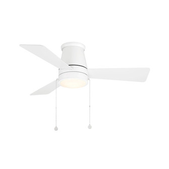 WAC HUG 44IN PULL CHAIN FAN W/ LIGHT KIT (1357|F-107L-MW)