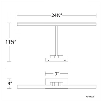 REED Picture Light (1357|PL-11025-AB)