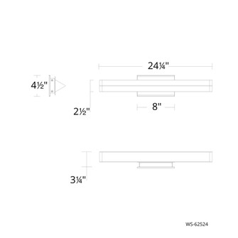 Boulevard Bath & Wall Sconce (1357|WS-62524-27-BN)