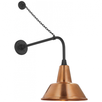 Academy 20'' Anchored Rex Barn Light (279|TOB 2810MBK/S1-SC)
