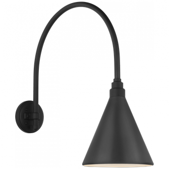 Academy 19.5'' Arched Mack Barn Light (279|TOB 2815MBK/S10-MBK)
