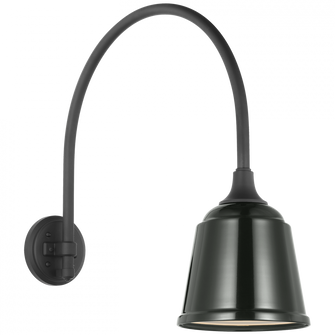 Academy 19.5'' Arched Mack Barn Light (279|TOB 2815MBK/S5-G)