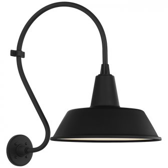 Academy 15'' Larrabee Barn Light (279|TOB 2804MBK/S2-MBK)