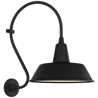 Academy 15'' Larrabee Barn Light (279|TOB 2804MBK/S2-MBK)