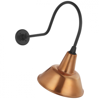 Academy 26'' Angled Flynn Barn Light (279|TOB 2803MBK/S1-SC)