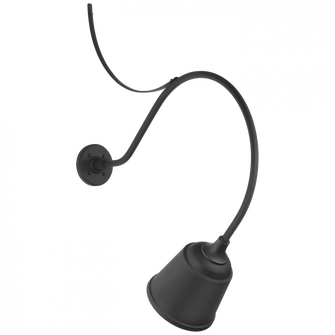 Academy 26.5'' Anchored Larrabee Barn Light (279|TOB 2806MBK/S5-MBK)