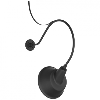 Academy 26.5'' Anchored Larrabee Barn Light (279|TOB 2806MBK/S3-MBK)